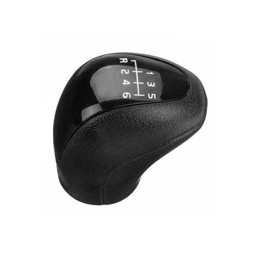 LSHIJI Schaltknauf 5/6 Geschwindigkeit Mt. Auto-Gang-Umschaltknopf Schalthebel-Stick(6-Speed) von LSHIJI