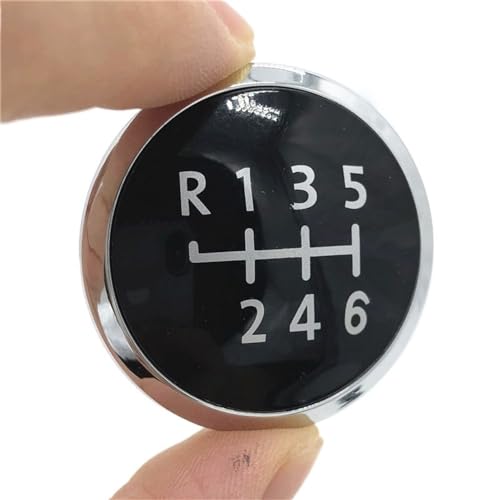 LSHIJI Schaltknauf Fit For Volkswagen Gebrauch For Vw Transport T5 T6 GP 2003 2004 2005 2006 2007 2008 2008-2011(Black 6 Speed) von LSHIJI