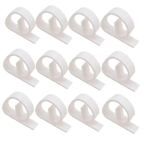 LSHIJI Tischdeckenklammern 12 PCS Kunststoff Tischdecke Tische Nützliche Clips Halter Tuch Klemmen Party Picknick Hochzeit Prom Multi-Funktion Tischdecke Clip Tischtuchklammern(12PCS) von LSHIJI