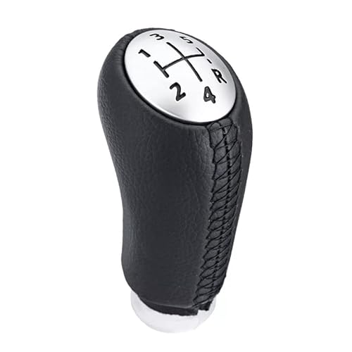 Schaltknauf Matte MT Schaltknauf Passend Für Renault Scenic II MK2 Für Megane 2 MK Clio III MK3 Für Schalthebel Headball Pen Kugelarm Schwarz Grau(Noir) von LSHIJI