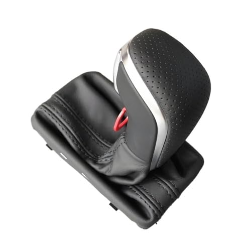 Schaltknauf Schwarzer Gangschaltknopf Mit Lederstiefel Lhd At. Auto Trans. NUR Gebrauch For Audi Neue A7 A6 PA STYLE C7 2016 2017 2018(C) von LSHIJI