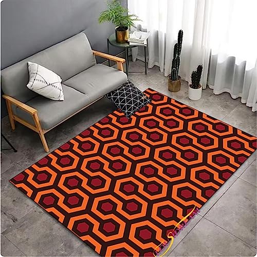 LSHTAR The Shining Overlook Hotel Teppich 140×200cm Cartoon Horror Movie Matte Rot LSHTAR The Shining Overlook Hotel Teppich 140×200cm Cartoon Horror Movie Matte Rot von LSHTAR