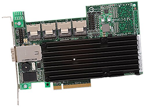 LSI MegaRAID SAS 9280-16i4e-Controller PCI Express SATA Raid (x8 Full-Height 0 1 5 6 10 50 60 512 MB DDR2) von LSI LOGIC