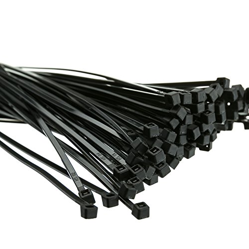 LSM-221415 200 x 4,8 mm Kabelbinder – Schwarz (100 Stück) von LSM