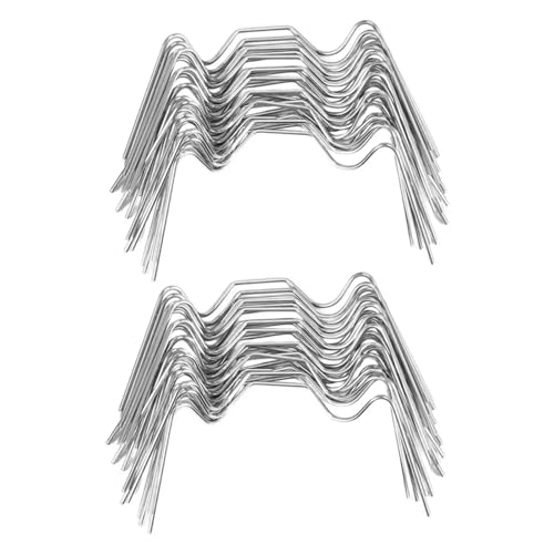 100 Pcs Edelstahl Gewächshaus W Clips Frühling Draht Verglasung Glas Rahmen Befestigung Klemme 100 Pcs Edelstahl Gewächshaus W Clips Frühling Draht Verglasung Glas Rahmen Befestigung Klemme von LSNNMU