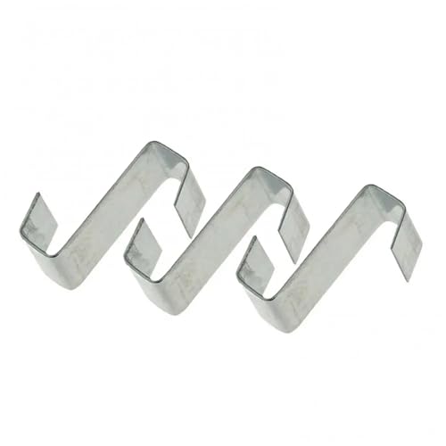 100 Pcs Gewächshaus Z-Typ Metall Verglasung Glas Überlappung Clips Befestigung Klemme Werkzeug von LSNNMU