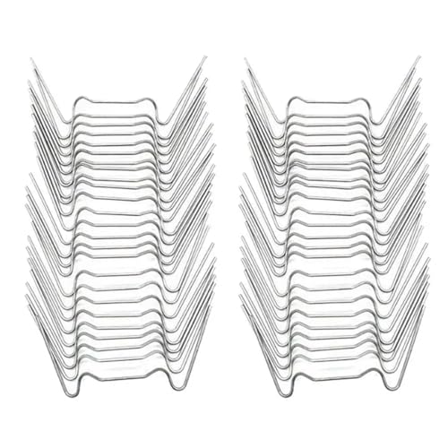 100 Pcs Stahl Gewächshaus W Clips Frühling Draht Verglasung Glas Rahmen Befestigung Klemme von LSNNMU