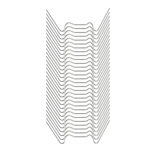 100Pcs Gewächshaus Glas Scheibe Clips W Draht Verglasung Z Typ Edelstahl von LSNNMU