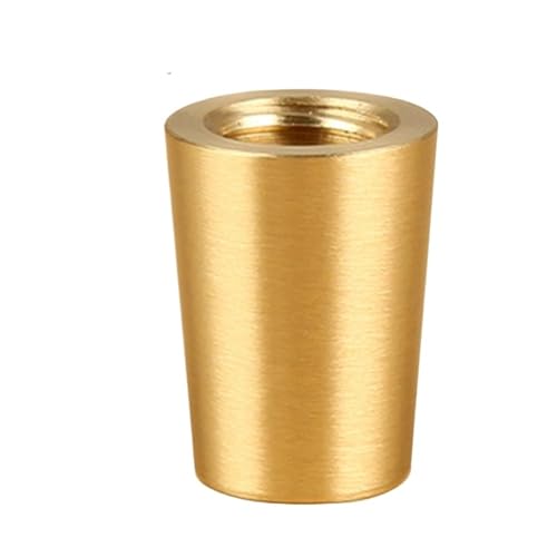 12 Stück Kleine Beine for Möbel Messing Stuhlbeine Küchenfüße for Sessel Stuhl Fußhocker Couchtisch Metall Ersatzbeine(E 20mm) von LSNNMU
