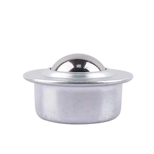 Kugelrollen 10 Stück Lenkrollen Mini-Lenkräder Augenrunde Radrollen Kugelrollen Schwenkkugel for Maschinen Möbelbeschläge(S) von LSNNMU