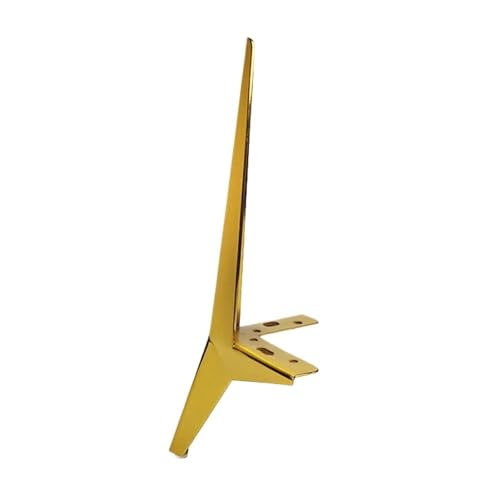 LSNNMU 1/2 stücke Möbel Beine Metall for Sofa Füße Gold Verlängern Kommoden Kaffee Tisch Bein Badezimmer Schrank Stühle Höhe 13/15 cm(1pcs-gold-13cm) von LSNNMU