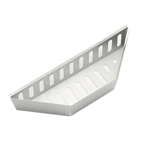 LSNNMU 1 Stück/2 Stück galvanisierter Aluminiumkorb for Holzkohlegrills, Holzkohlebrikett, Kohlebrennstoffhalter von LSNNMU
