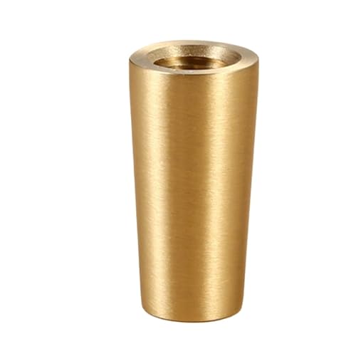 LSNNMU 12 Stück Kleine Beine for Möbel Messing Stuhlbeine Küchenfüße for Sessel Stuhl Fußhocker Couchtisch Metall Ersatzbeine(F 30mm) von LSNNMU