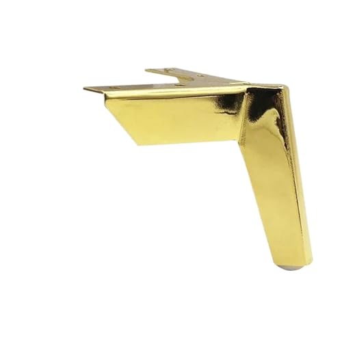 LSNNMU 4 Stück Sofabeine for Möbel, Metall, Schwarz, Gold, TV-Schrank, Bett, Couchtisch, Beine, Schreibtisch, Hocker, Stuhl, Fuß-Hardware(Gold-12cm-4pcs) von LSNNMU