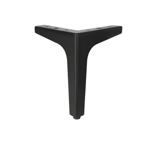 LSNNMU 4 Teile/Satz Haushalt Möbel Beine Heavy Duty Metall Sofa Füße for Tisch Stuhl Schreibtisch Hardware(Black-15cm-4pcs) von LSNNMU
