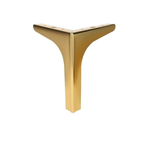 LSNNMU 4 Teile/Satz Haushalt Möbel Beine Heavy Duty Metall Sofa Füße for Tisch Stuhl Schreibtisch Hardware(Gold-15cm-4pcs) von LSNNMU