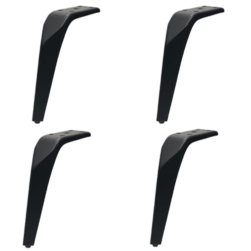 LSNNMU 4 stücke 15 cm Verdickung Licht Metall Sofa Füße Möbel Beine Hause Bett Kommode Schrank Kaffee Tisch Unterstützung fuß(4pcs 15cm Black) von LSNNMU