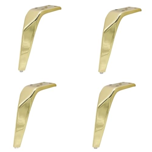 LSNNMU 4 stücke 15 cm Verdickung Licht Metall Sofa Füße Möbel Beine Hause Bett Kommode Schrank Kaffee Tisch Unterstützung fuß(4pcs 15cm Golden) von LSNNMU