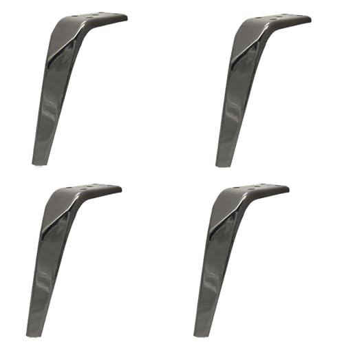 LSNNMU 4 stücke 15 cm Verdickung Licht Metall Sofa Füße Möbel Beine Hause Bett Kommode Schrank Kaffee Tisch Unterstützung fuß(4pcs 15cm Grey) von LSNNMU