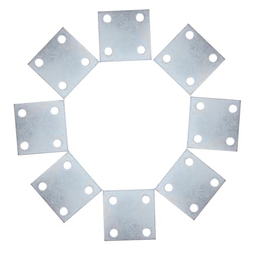 LSNNMU 8 Pcs Sofa Hardware Zubehör Dicke Eisen Platten Möbel Beine Anschlüsse Schrank Klammern Einfach von LSNNMU