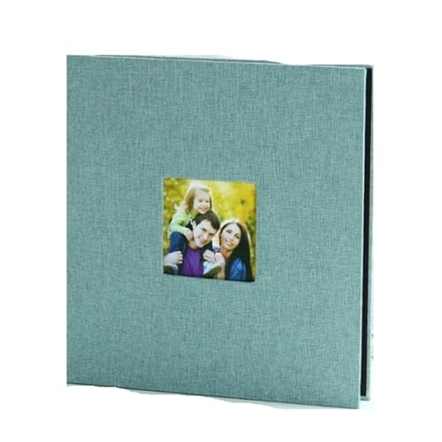 LSNNMU Fotoalbum 1Pc Große Kapazität Fotoalbum for Familie Jahrestag Selbstklebende Einfache Lagerung Hochzeit Foto(Mint Green) von LSNNMU
