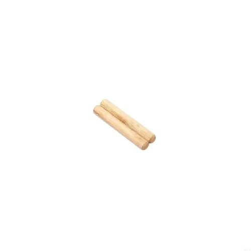 LSNNMU Holzdübel 100 Pcs Holzbearbeitung Dübel Handwerk Dübel Pin Stange Möbel Fitting Dübel Pin Holz(6mmx40mm) von LSNNMU