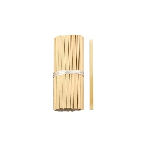 LSNNMU Holzdübel 30 Stück unbehandelte quadratische Holzdübelstangen aus Hartholz, Balsaholz, Bastelstäbe for Heimwerkerprojekte, Modellbau(200X10 mm) von LSNNMU