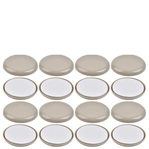 Möbelgleiter 16 Stück Möbelgleiter 22–70 mm for Teppiche, strapazierfähige, Gleiter, Möbelschutzbecher(70mm) von LSNNMU