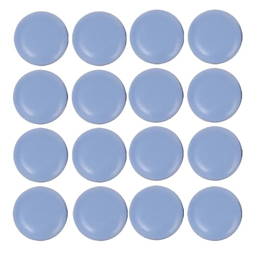 Möbelgleiter 16 Stück Selbstklebende Möbelgleitpads, Geräuschreduzierungsmatte, leicht zu bewegen, for Bank, Boden, Tisch, Stuhlbein, geräuschlose runde Gleitpads(Round) von LSNNMU