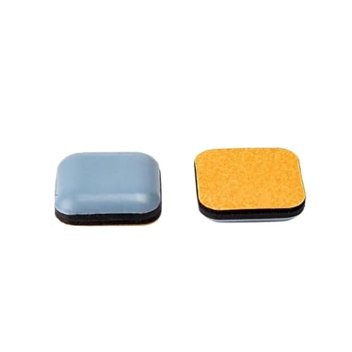 Möbelgleiter 20 PCS Home Möbelgleiter Füße Gleiter Gleitpads PTFE Quadratische Bodenschieber Pads for Haushalts-Hardware(Color 2) von LSNNMU