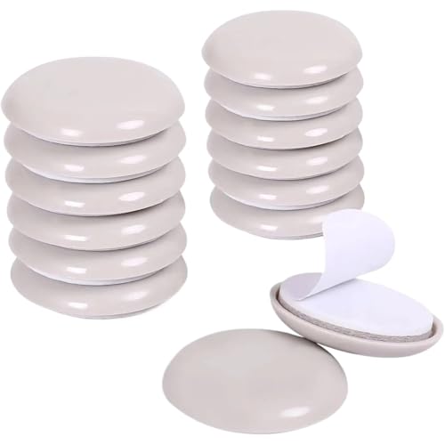 Möbelgleiter 24 Stück runde Möbelgleiter, Selbstklebende bewegliche Gleiter, Boden-, Stuhl-, Sofamatten-Gleitpads, Möbel- und Tischsockelschutz Möbelgleiter 24 Stück runde Möbelgleiter, Selbstklebende bewegliche Gleiter, Boden-, Stuhl-, Sofamatten-Gleitpads, Möbel- und Tischsockelschutz von LSNNMU