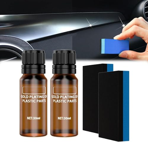 LSNTUU Falkeco Kunststoffsanierung Für Autos, Falkeco Kunststoffreiniger, Falkeco Kunststoff, Kunststoffsanierungsmittel Für Auto Falkeco (2PCS) von LSNTUU
