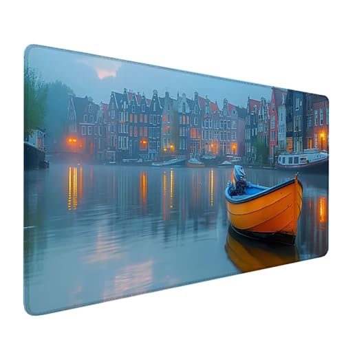 Grau Schreibtischunterlage, Gaming Mauspad XXL 1200x600x3mm, HäUser Mousepad mit Rutschfeste Gummibasis, Mouse Pad verbessert die Präzision und Geschwindigkeit, Büro Zubehör, Geschenke R-839 Grau Schreibtischunterlage, Gaming Mauspad XXL 1200x600x3mm, HäUser Mousepad mit Rutschfeste Gummibasis, Mouse Pad verbessert die Präzision und Geschwindigkeit, Büro Zubehör, Geschenke R-839 von LSPKKYOU