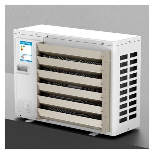 LSSHQ Klimaanlagen Deflektor Windschutz Zur Verhinderung Von Direktem Luftstrom Und Wärmeableitung Verschlussabweiser, Universal Outdoor Ac Unit Cover(45x45CM/17.7x17.7in) von LSSHQ