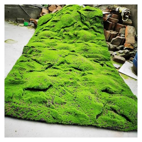 LSSHQ Moosmatten Zur Dekoration Simulationspflanze Moosfelsen Wandbehang Dekoration rutschfeste Moosdecke Gefälschte Moosunterlage rutschfeste Moosdecke(E) von LSSHQ