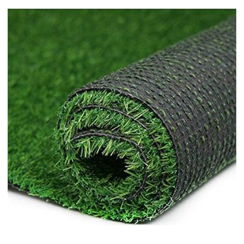 LSSHQ Premium Kunstrasen 25 mm für Garten Balkon Terrasse Wintergärten, für Balkon, Terrasse & Garten Outdoor - Wasserdurchlässig UV-beständig(5x10ft) von LSSHQ