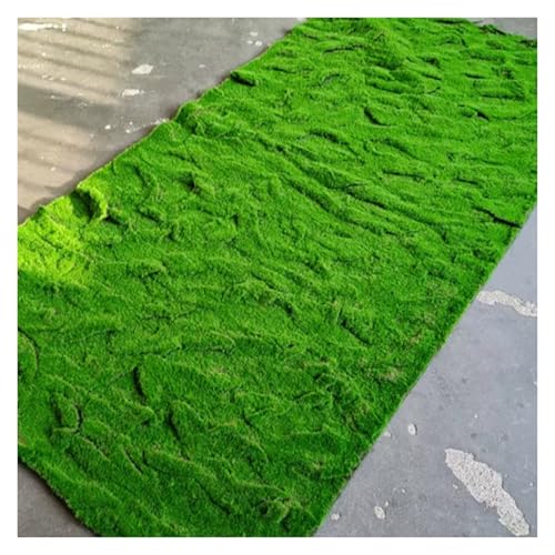 LSSHQ Simulation Künstlicher Moosmatte Gefälschte Moosrasen Wandpaneel, Gefälschte Moosmatte Green Kunst Moos Kunstmoos Zum Dekorieren Moos Wand(B) von LSSHQ