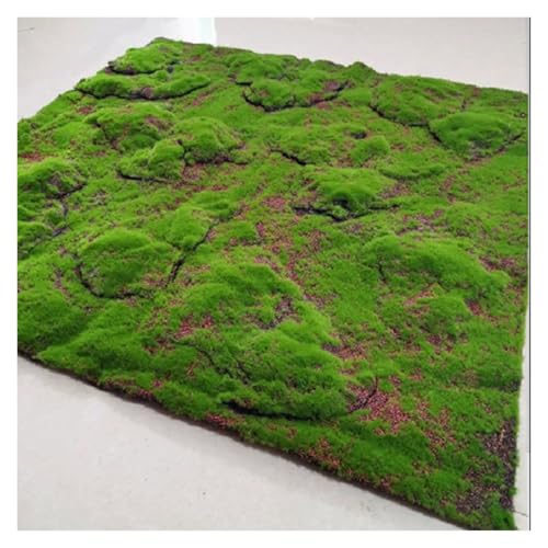 LSSHQ Simulation Künstlicher Moosmatte Gefälschte Moosrasen Wandpaneel, Gefälschte Moosmatte Green Kunst Moos Kunstmoos Zum Dekorieren Moos Wand(D) von LSSHQ