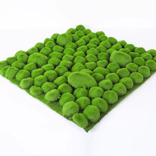 LSSHQ Simulation Künstlicher Moosmatte Gefälschte Rutschfeste Moosdecke Gefälschte Moosunterlage für Haus Rasen Garten Terrasse Dekoration Zuschneidbar(2 pieces) von LSSHQ