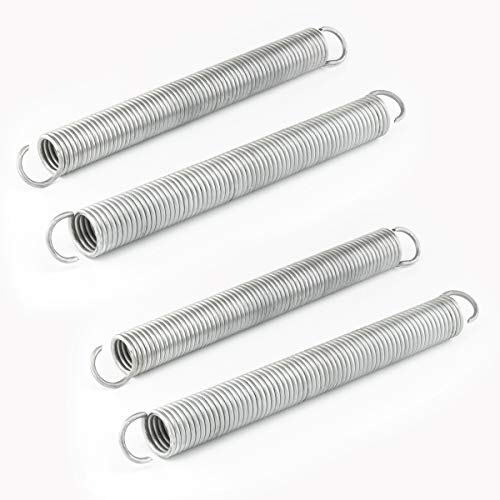 LST 4x GARAGENTORFEDERN 430mm 68 WINDUNGEN ZUGFEDER GARAGE TOR FEDER VERZINKT *NEU* von LST