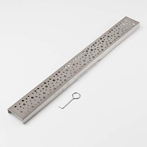 LST Duschrost Tropfen gelocht Ablaufabdeckung Abdeckgitter 700 x 70mm Duschrinne von LST