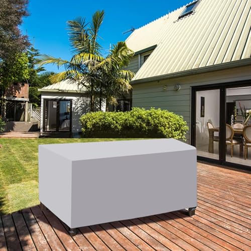 100x50x90cm/LxWxH Gartenmöbel Abdeckung, 420D Oxford Gewebe Lounge Rechteckig Abdeckung für Gartenmöbel Anti-UV Abdeckhaube für Gartentisch Multi Größe von LSYALUCK