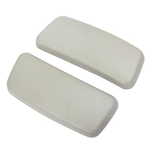 LSYHHXC Arm Pads Caps Ersatz for Büro Home Computer Stuhl 1 Paar Schwarz Grau Farbe Armlehne Oberfläche Möbel Teile(Gray) von LSYHHXC
