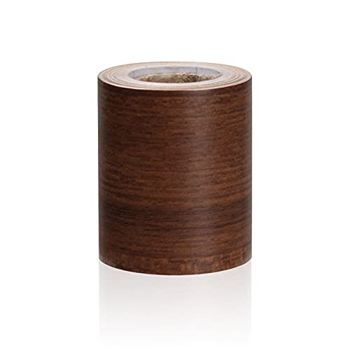 Tapetenbordüre 1pc Selbstklebende Holz Getreide Taille Line Tapete wasserdicht PVC Wandrandfasbaraufkleber Vinyl -Aufkleber Wohnkulturabschlüsse 97 (Color : Light Brown, Size : 12cm x 5m) von LSYHHXC