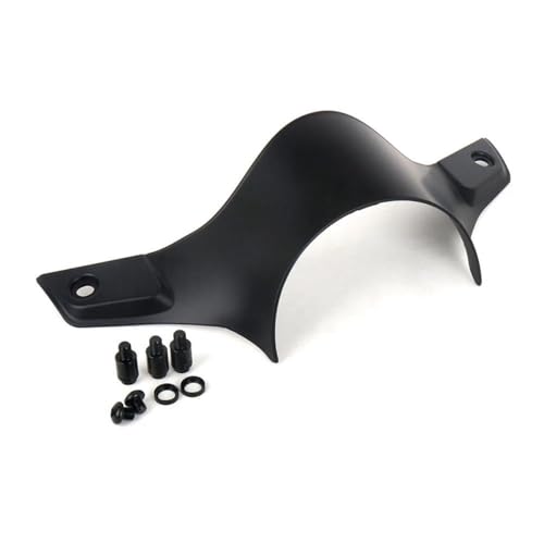 LSYQFB Windschild Motorrad für Piaggio Vespa GTS 300, Motorrad Frontscheibe Windschutz Bildschirm Zubehör Windschutzscheibe Windabweiser Windschutzscheiben Visier,MatteBlack von LSYQFB
