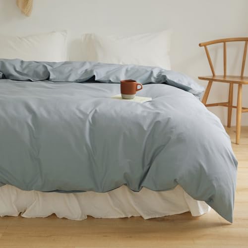 LSZHBSL Bettwäsche-Sets Bettbezug 200 x 230 cm mit Bettlaken und Kissenbezug Baumwolle Weiche und Angenehme Schlafkomfort Bettbezüge mit Reißverschluss LSZHBSL Bettwäsche-Sets Bettbezug 200 x 230 cm mit Bettlaken und Kissenbezug Baumwolle Weiche und Angenehme Schlafkomfort Bettbezüge mit Reißverschluss von LSZHBSL
