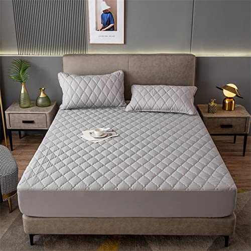 LSZHBSL Matratzenschoner wasserdicht 180x200+30cm wasserdichtes spannbettlaken Kuschelig Flauschig bettlaken Spannbetttuch für Boxspringbett Topper Matratze bis 30cm LSZHBSL Matratzenschoner wasserdicht 180x200+30cm wasserdichtes spannbettlaken Kuschelig Flauschig bettlaken Spannbetttuch für Boxspringbett Topper Matratze bis 30cm von LSZHBSL