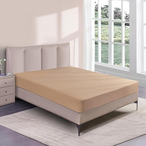 LSZHBSL Spannbettlaken für Topper 120 x 200 cm Voll atmungsaktiver Baumwolle Bettlaken verstellbar Spannbetttuch für Boxspringbett Topper Matratze bis 30 cm Hohe LSZHBSL Spannbettlaken für Topper 120 x 200 cm Voll atmungsaktiver Baumwolle Bettlaken verstellbar Spannbetttuch für Boxspringbett Topper Matratze bis 30 cm Hohe von LSZHBSL