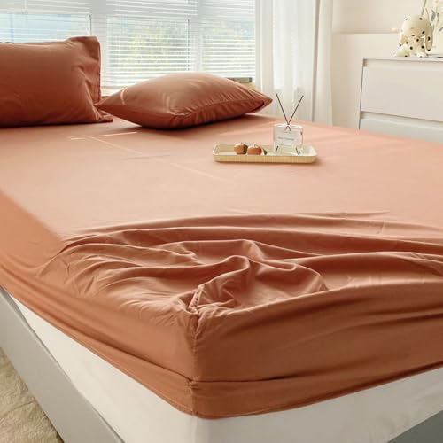 LSZHBSL Spannbettlaken für Topper 180 x 200 cm mit Kissenbezug Atmungsaktiv Schutz Baumwolle Bettlaken verstellbar Spannbetttuch für Boxspringbett Topper Matratze bis 25 cm Hohe LSZHBSL Spannbettlaken für Topper 180 x 200 cm mit Kissenbezug Atmungsaktiv Schutz Baumwolle Bettlaken verstellbar Spannbetttuch für Boxspringbett Topper Matratze bis 25 cm Hohe von LSZHBSL