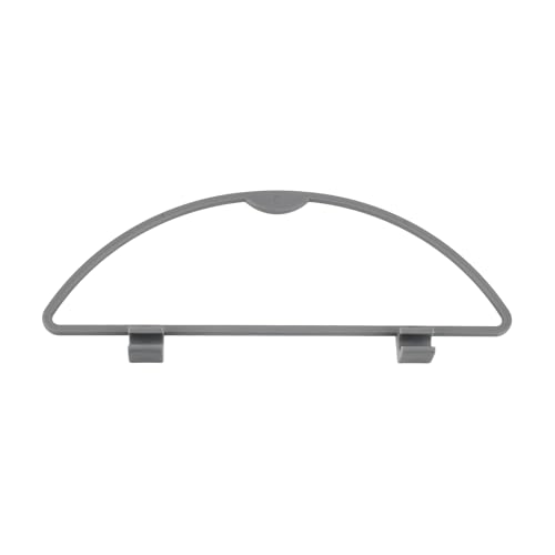 LT Easiyl 1 x D-Ring für Mülltonnen, kompatibel mit Hartal-Behältern, Old Style, 38 mm x 10 mm, für Wohnwagen/Wohnmobile und Boote, grauer Kunststoff von LT Easiyl